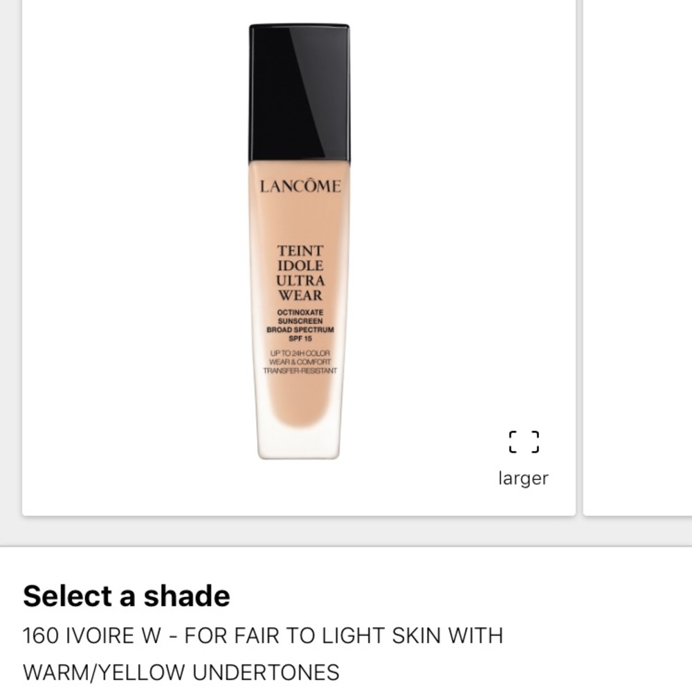 Lancôme Teint Idole Ultra24HrLong Wear foundation